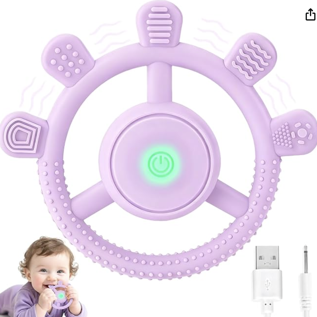 vibrating teether gift guide
